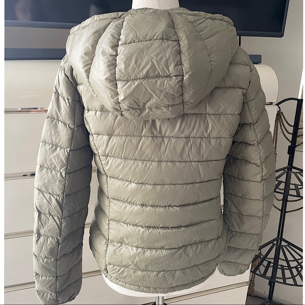 Benetton Soft Light Down Hooded Jacket, XS - Picture 2 of 5